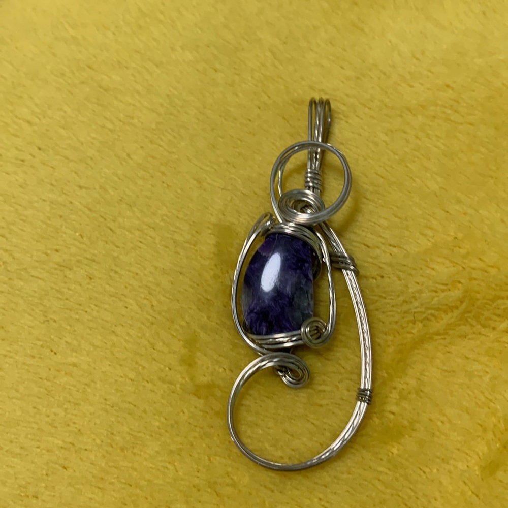 Handmade Birth stone Pendant